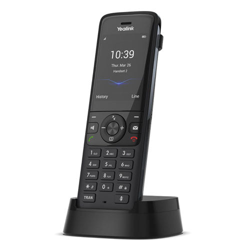 Yealink W78H Wireless DECT Handset, Scalable Solution, Optimised Wireless Communication,Business Use, Long Battery Life, 2.4'' 240x320 TFT ColorScreen Yealink W78H Wireless DECT Handset, Scalable Solution, Optimised Wireless Communication,Business Use, Long Battery Life, 2.4'' 240x320 TFT ColorScreen